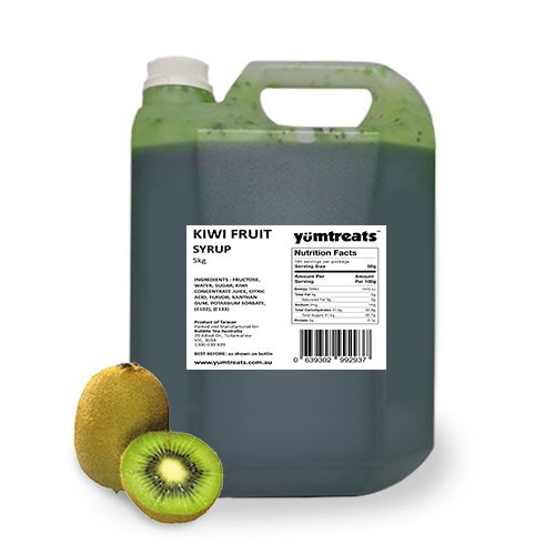 Kiwi Syrup by Bubble Tea Australia Bubble Tea Store No.1 and Largest