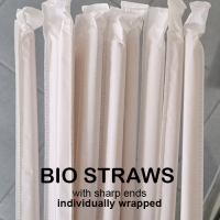 12mm x 23cm Starch Wrapped, 125pcs