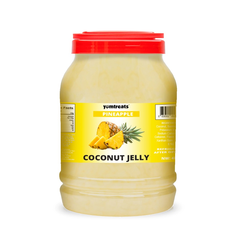 Pineapple Coconut Jelly Bubble Tea Store No.1 and Largest Bubble Tea