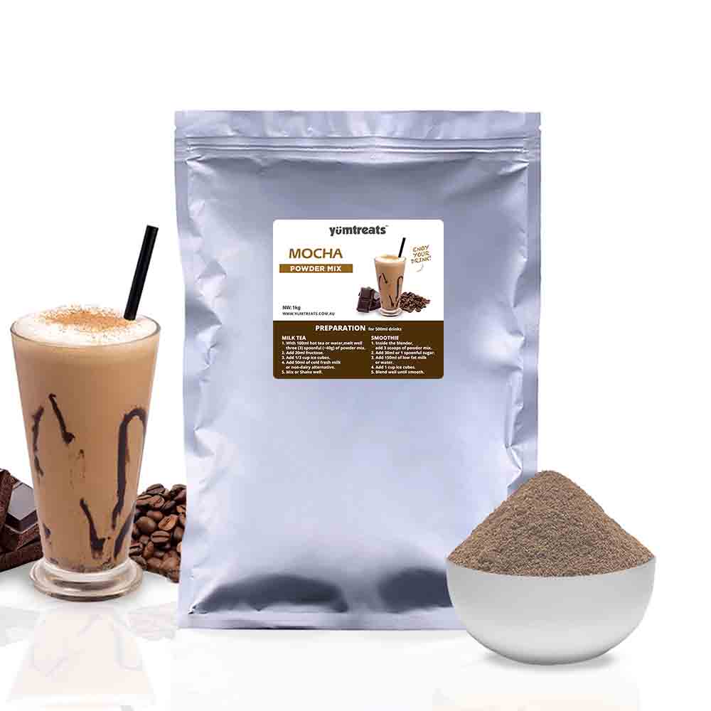 Mocha Latte Powder 1kg Bubble Tea Australia is a for
